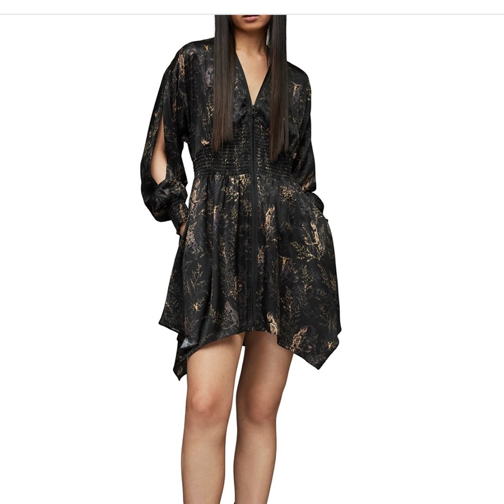 All Saints Nilah Yorik Dress - Picture 3 of 8